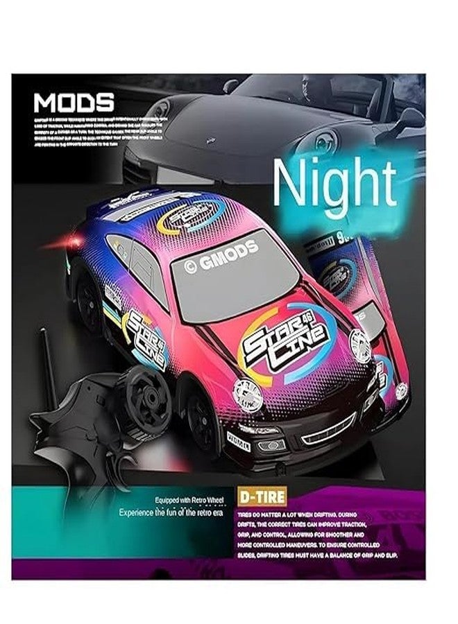 VIKINGS Gesture RC Stunt Car for Kids - 4WD 2.4GHz Drift & Twist Remote Control Car with Lights, Music & Sensor Watch Multicolor - Image 3